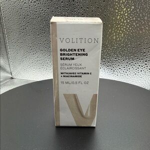 Volition Golden Eye Brightening Serum - White & Gold